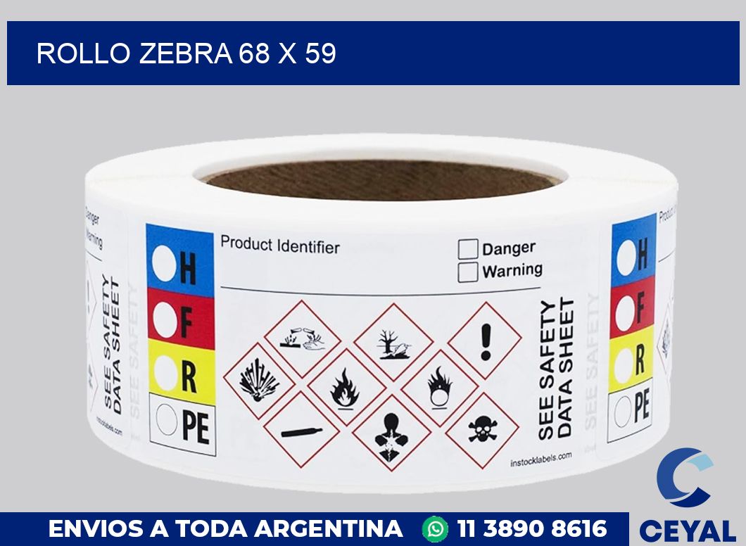 rollo zebra 68 x 59