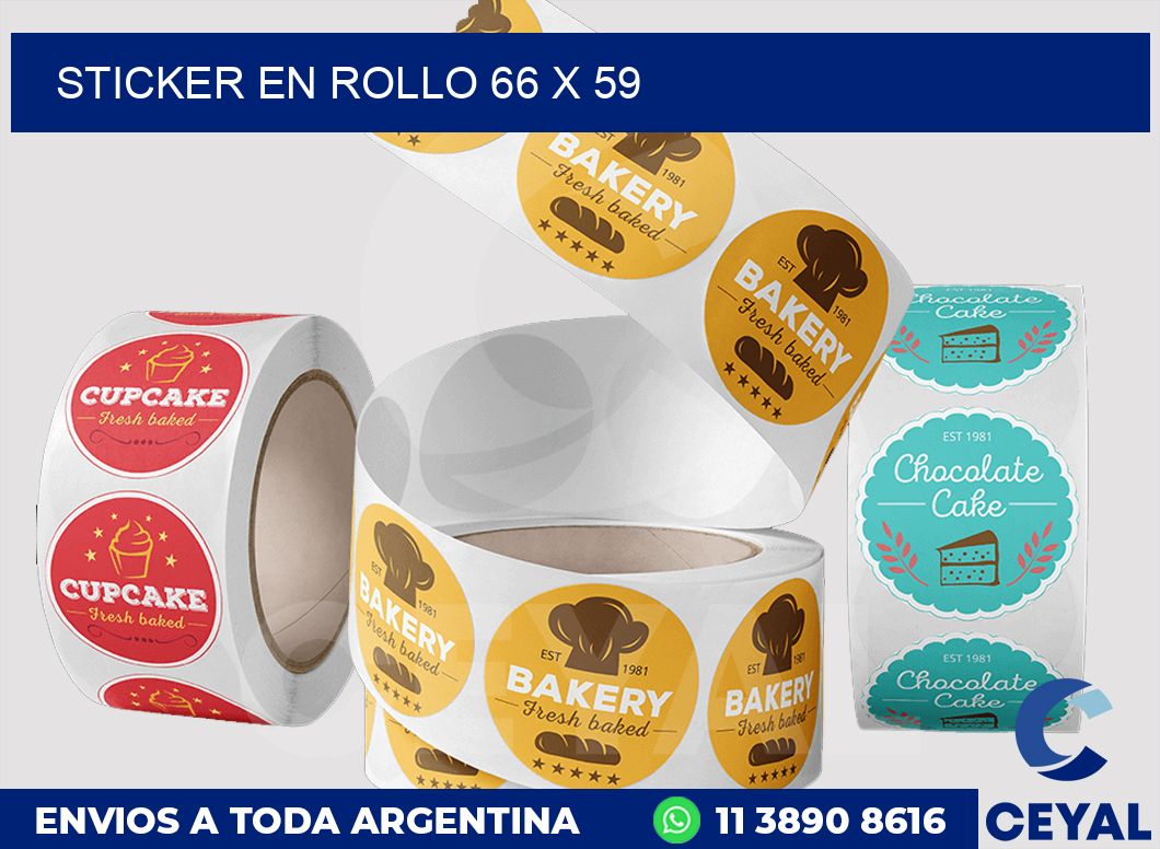 sticker en rollo 66 x 59