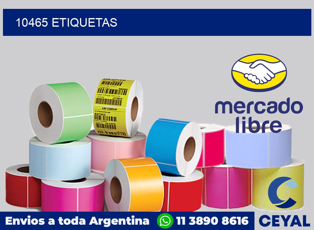 10465 etiquetas