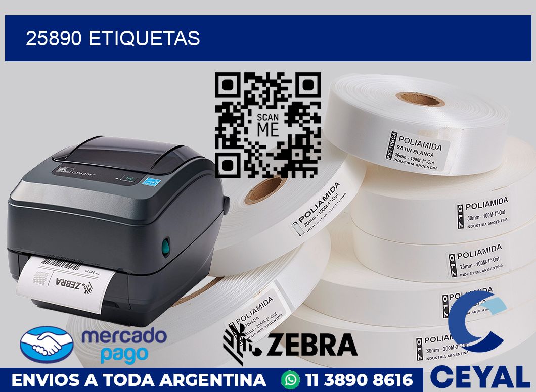 25890 etiquetas