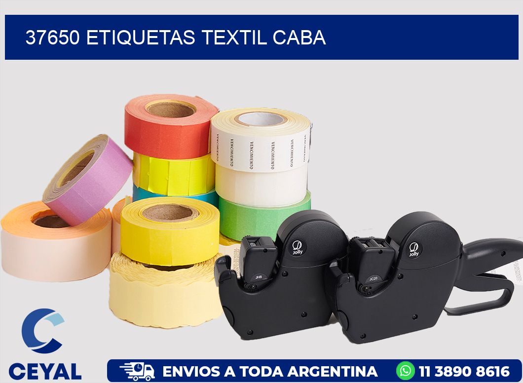 37650 etiquetas textil caba