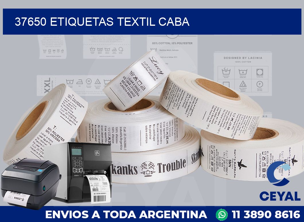 37650 etiquetas textil caba