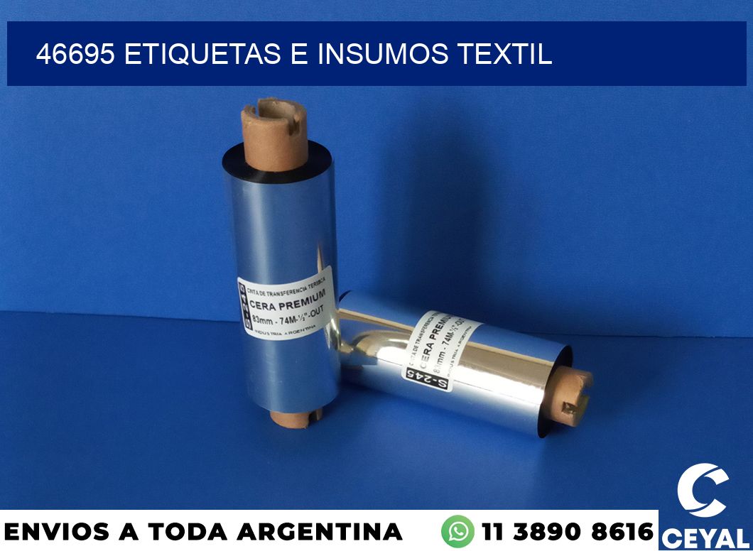 46695 etiquetas e insumos textil