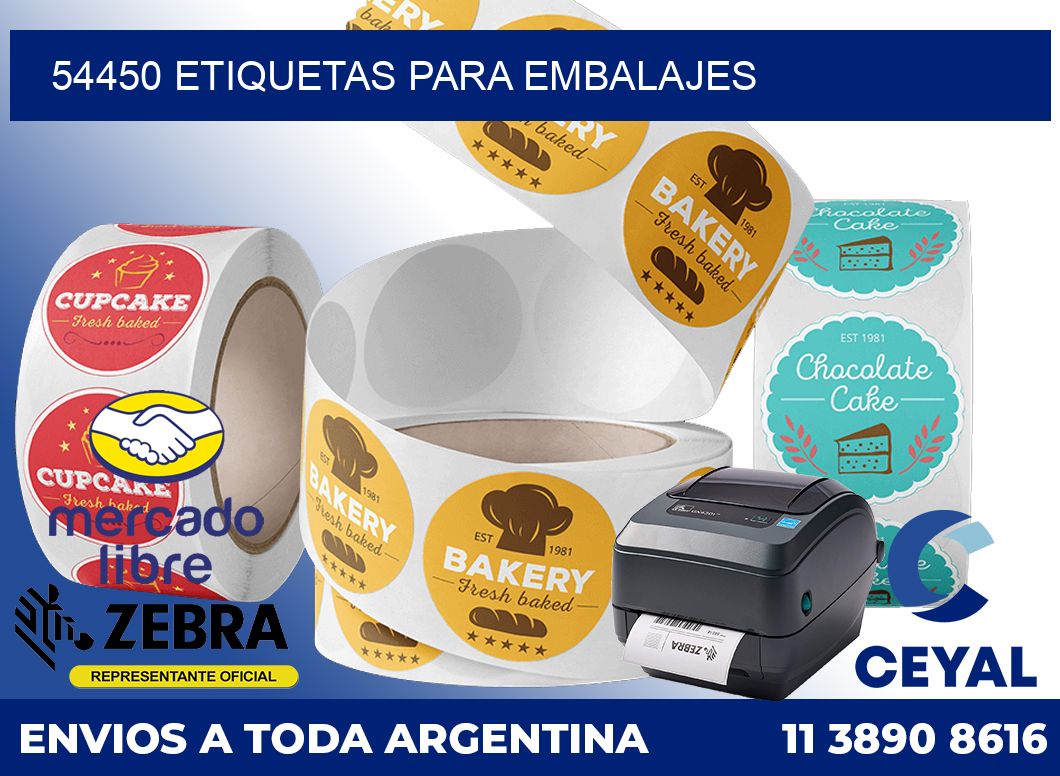 54450 etiquetas para embalajes