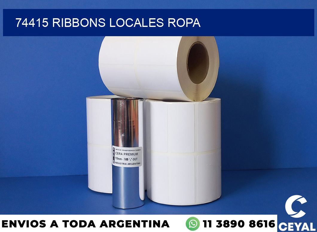 74415 ribbons locales ropa
