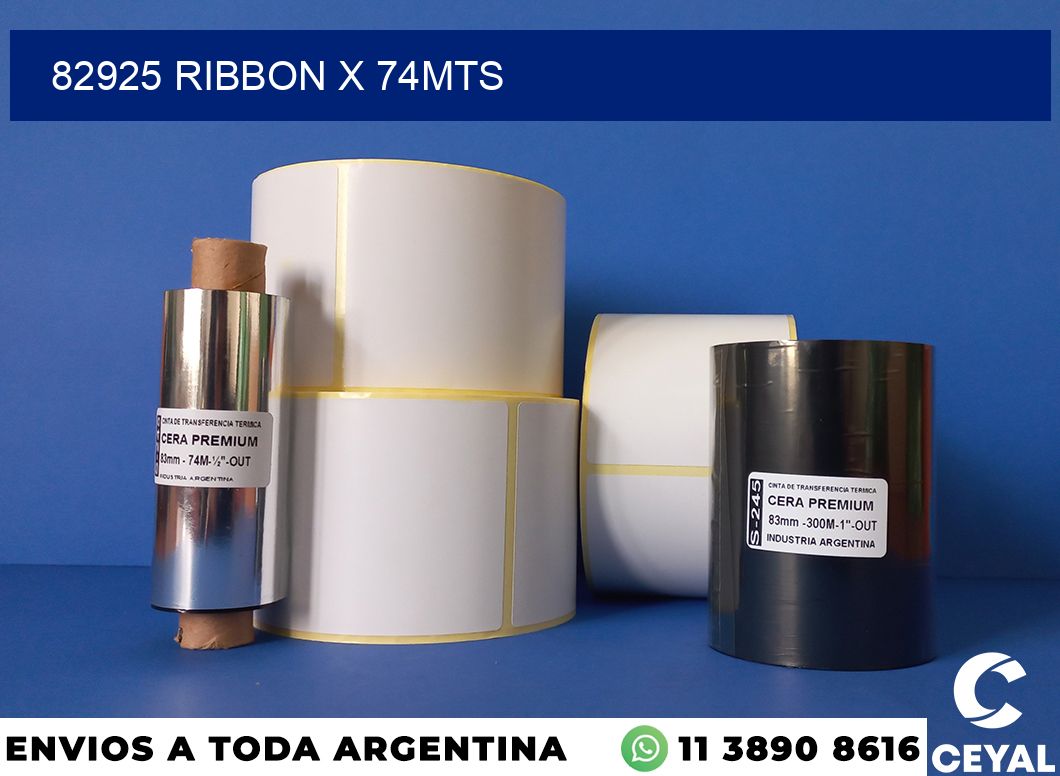 82925 ribbon x 74mts