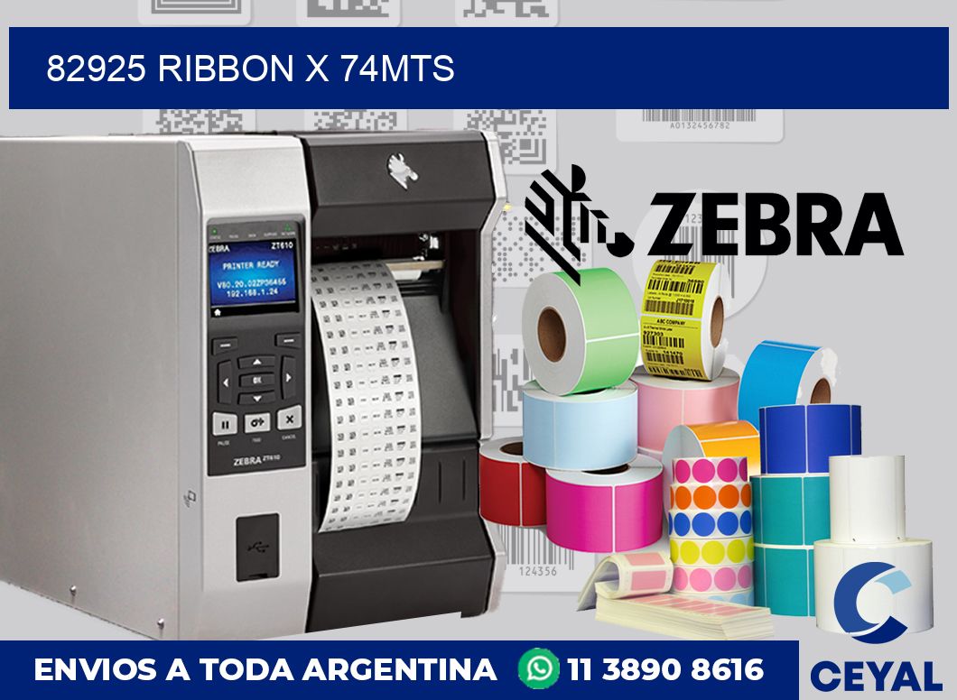 82925 ribbon x 74mts
