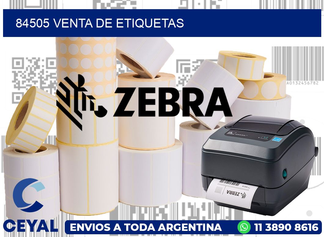 84505 venta de etiquetas