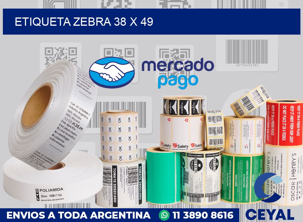 etiqueta zebra 38 x 49