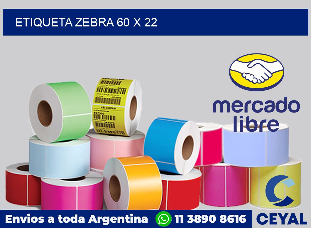 etiqueta zebra 60 x 22