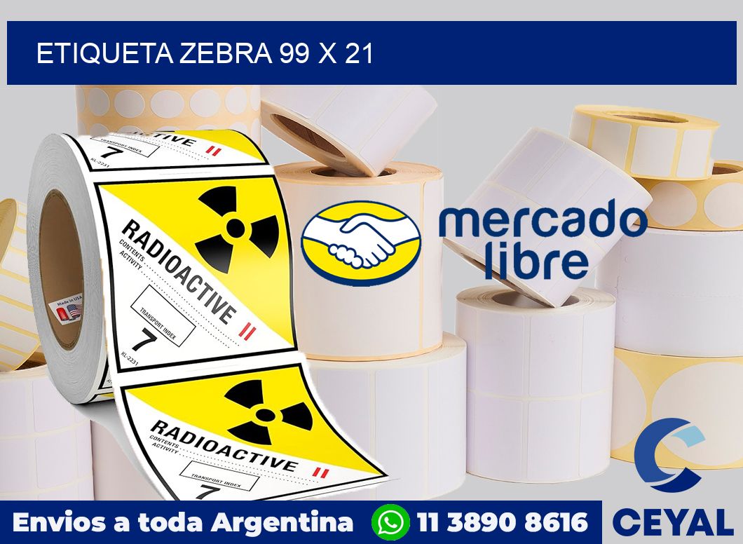 etiqueta zebra 99 x 21