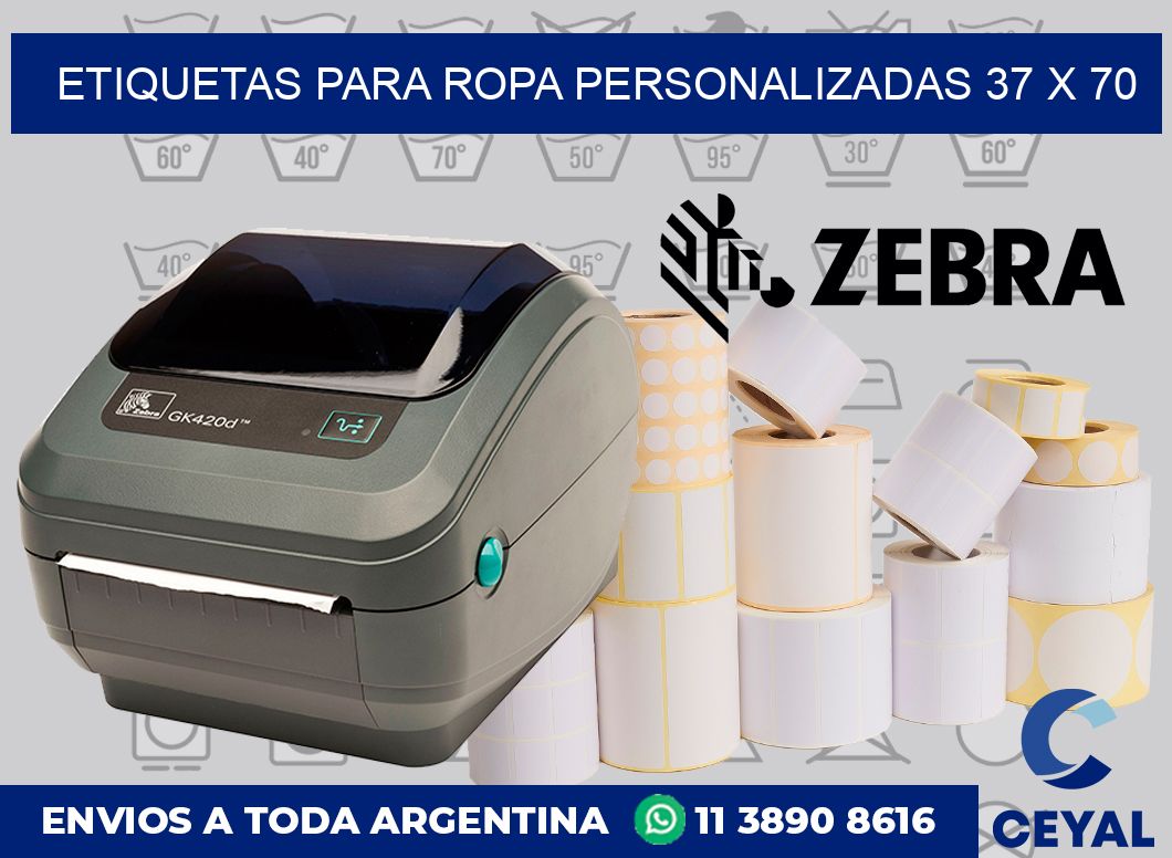 etiquetas para ropa personalizadas 37 x 70