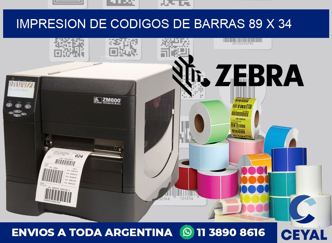 impresion de codigos de barras 89 x 34