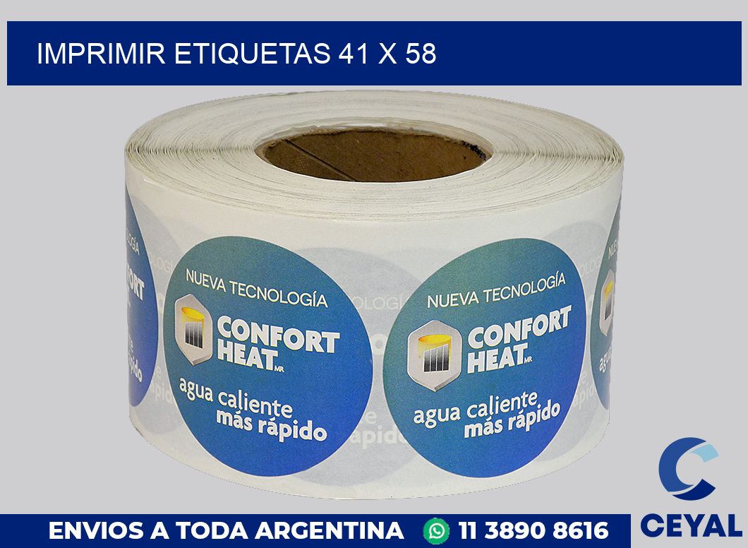imprimir etiquetas 41 x 58