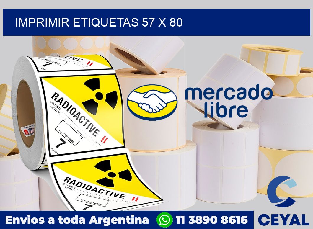 imprimir etiquetas 57 x 80