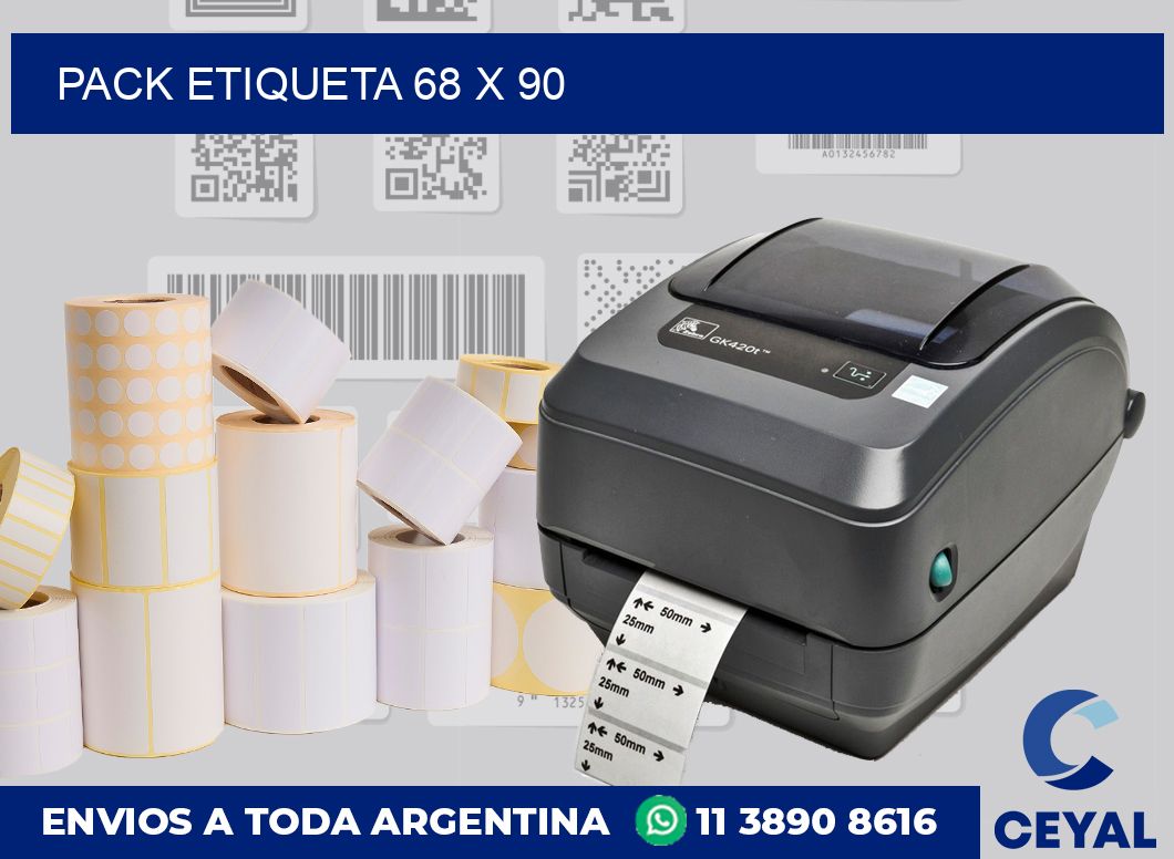 pack etiqueta 68 x 90