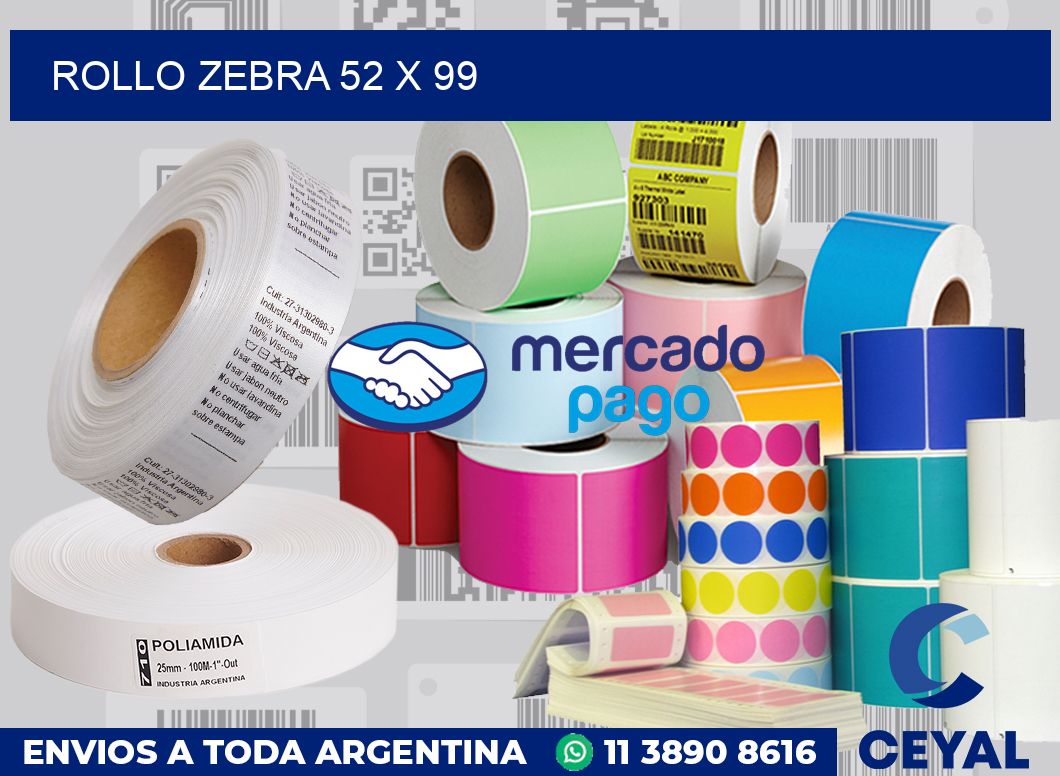 rollo zebra 52 x 99
