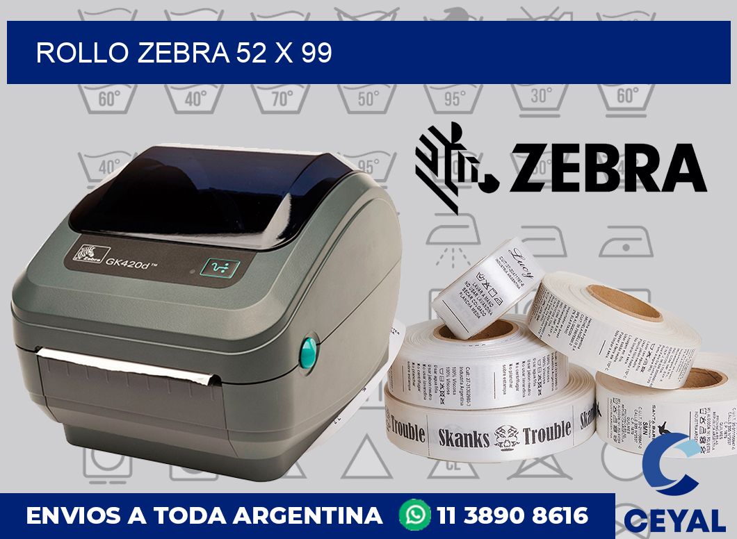 rollo zebra 52 x 99