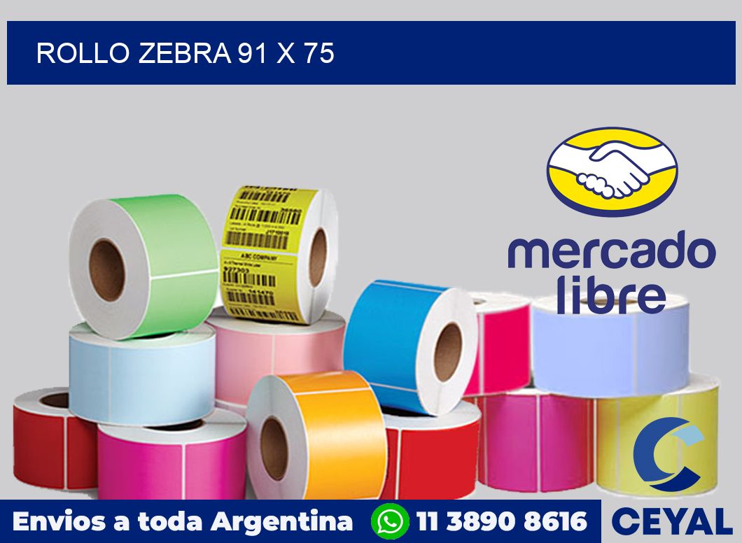 rollo zebra 91 x 75
