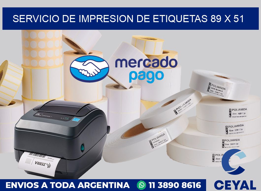 servicio de impresion de etiquetas 89 x 51
