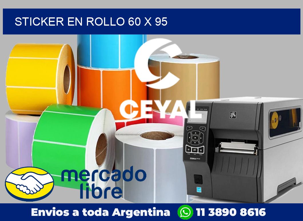 sticker en rollo 60 x 95