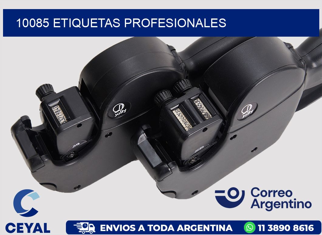 10085 ETIQUETAS PROFESIONALES