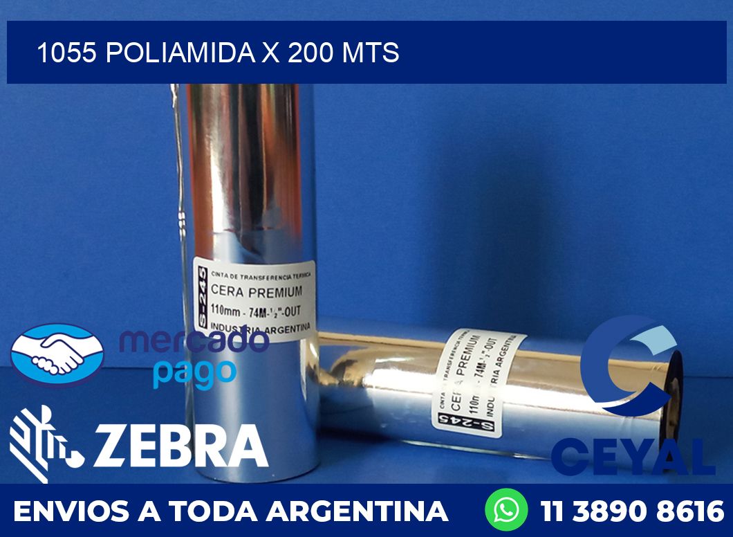 1055 POLIAMIDA X 200 MTS