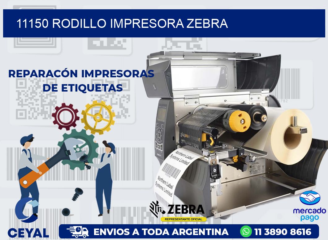 11150 RODILLO IMPRESORA ZEBRA