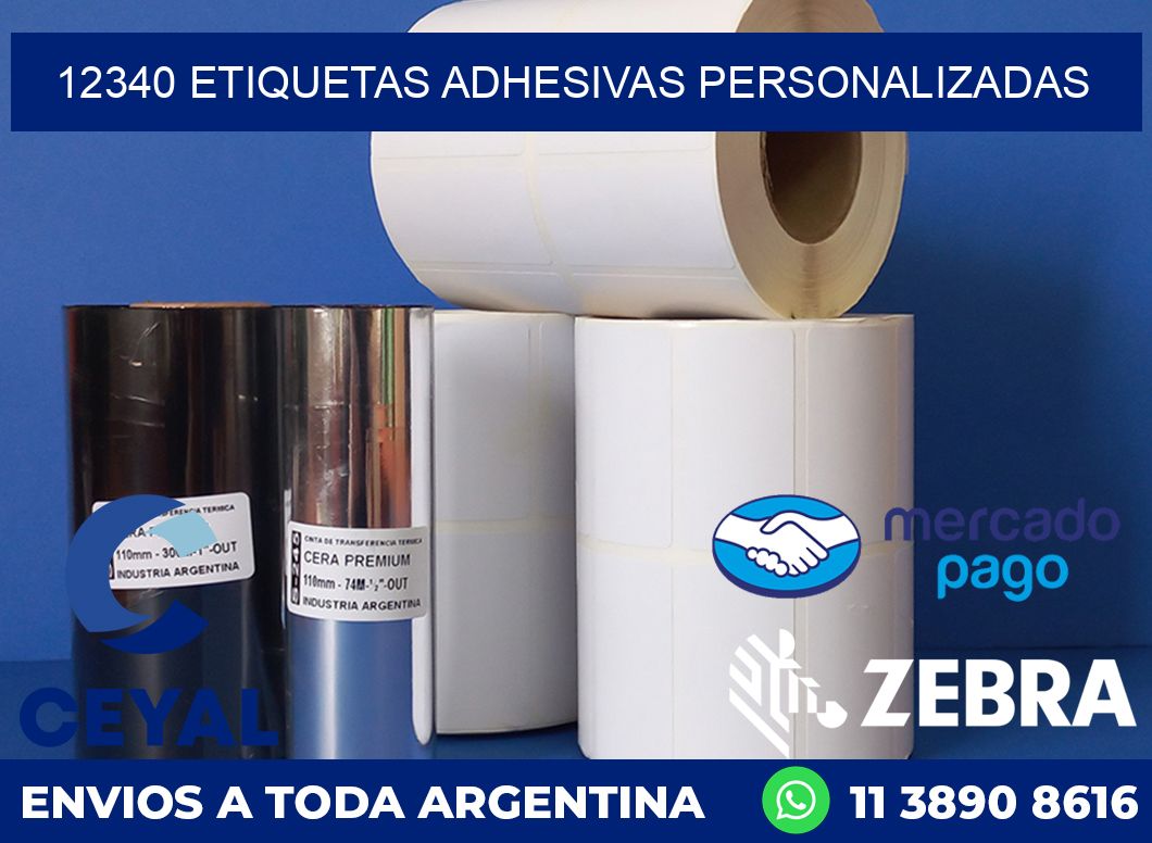 12340 ETIQUETAS ADHESIVAS PERSONALIZADAS