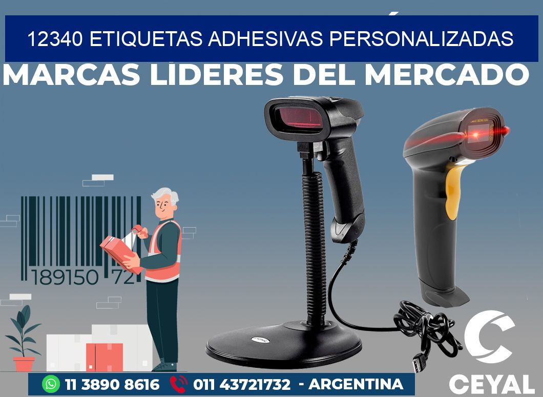 12340 ETIQUETAS ADHESIVAS PERSONALIZADAS
