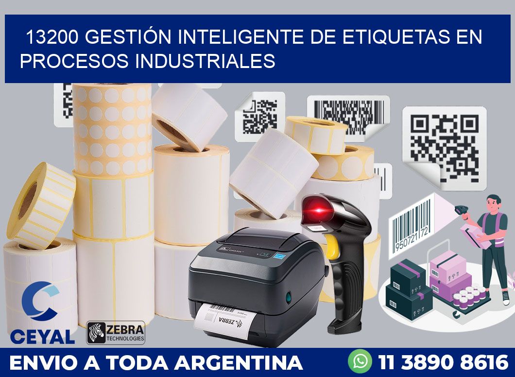 13200 GESTIÓN INTELIGENTE DE ETIQUETAS EN PROCESOS INDUSTRIALES