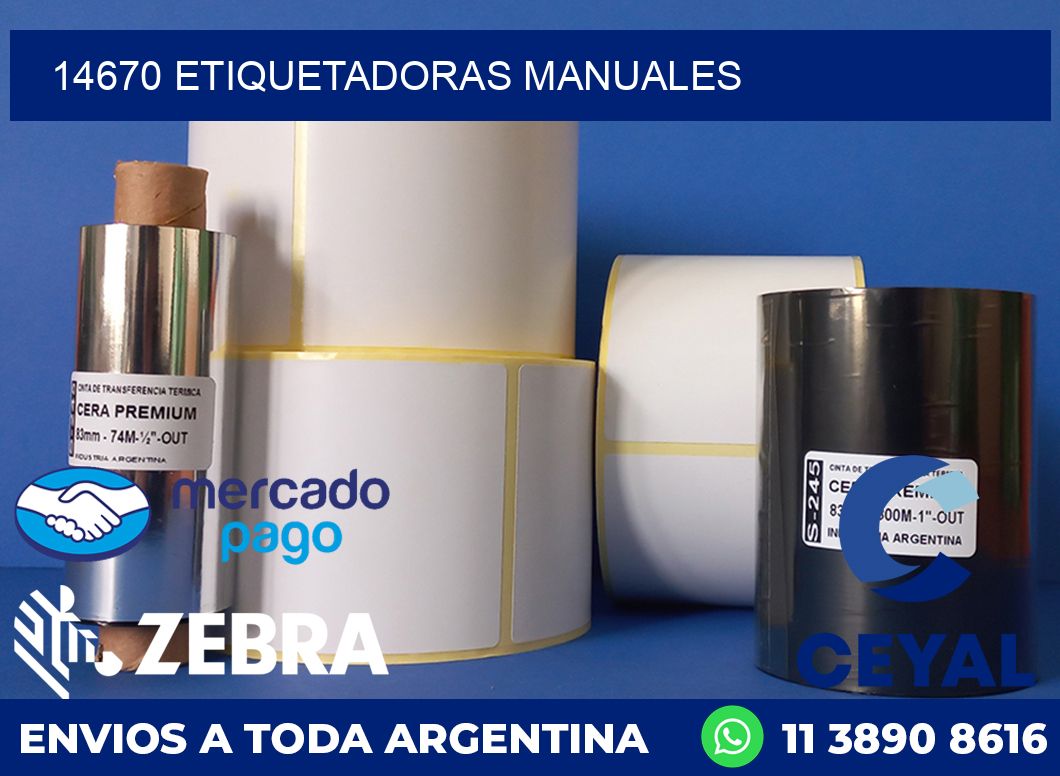 14670 ETIQUETADORAS MANUALES