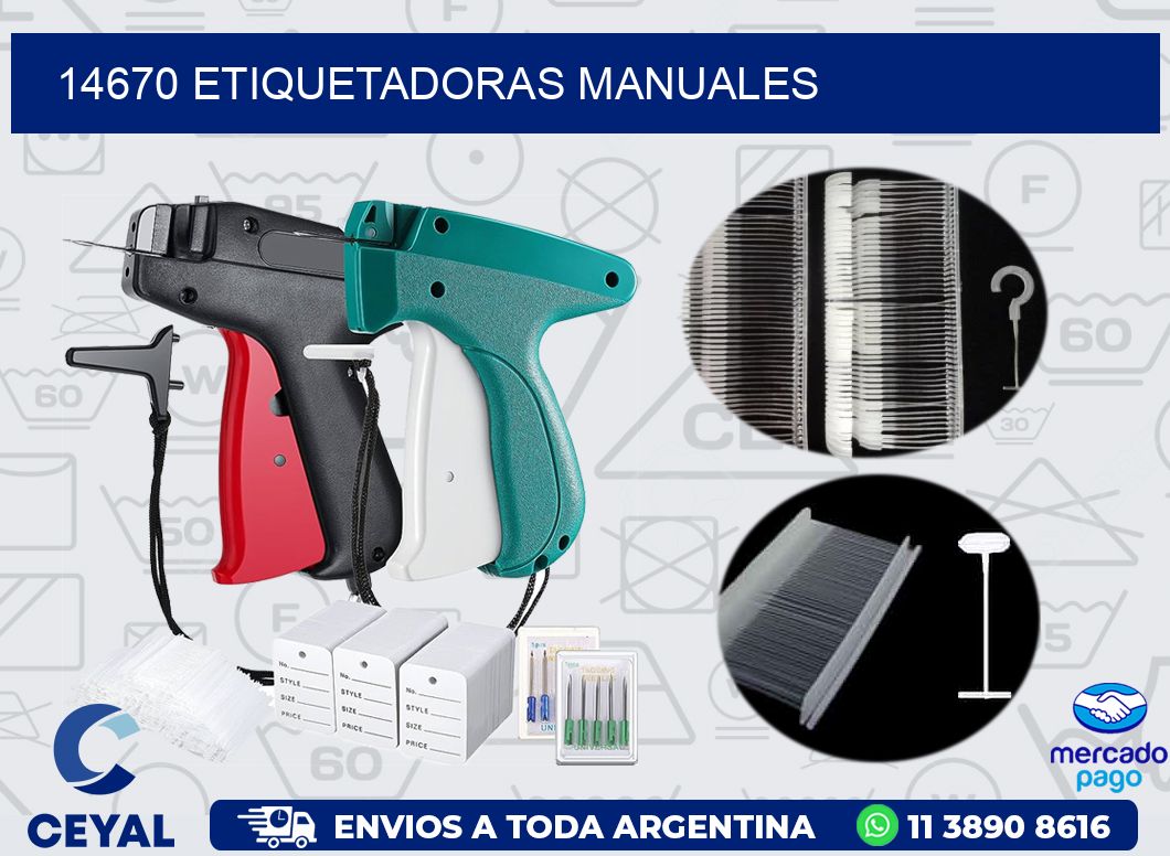 14670 ETIQUETADORAS MANUALES