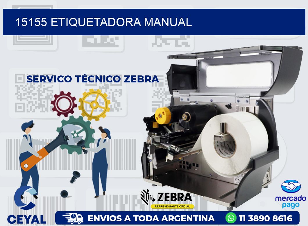 15155 ETIQUETADORA MANUAL
