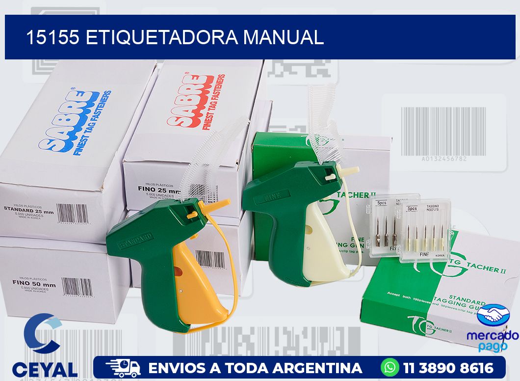 15155 ETIQUETADORA MANUAL