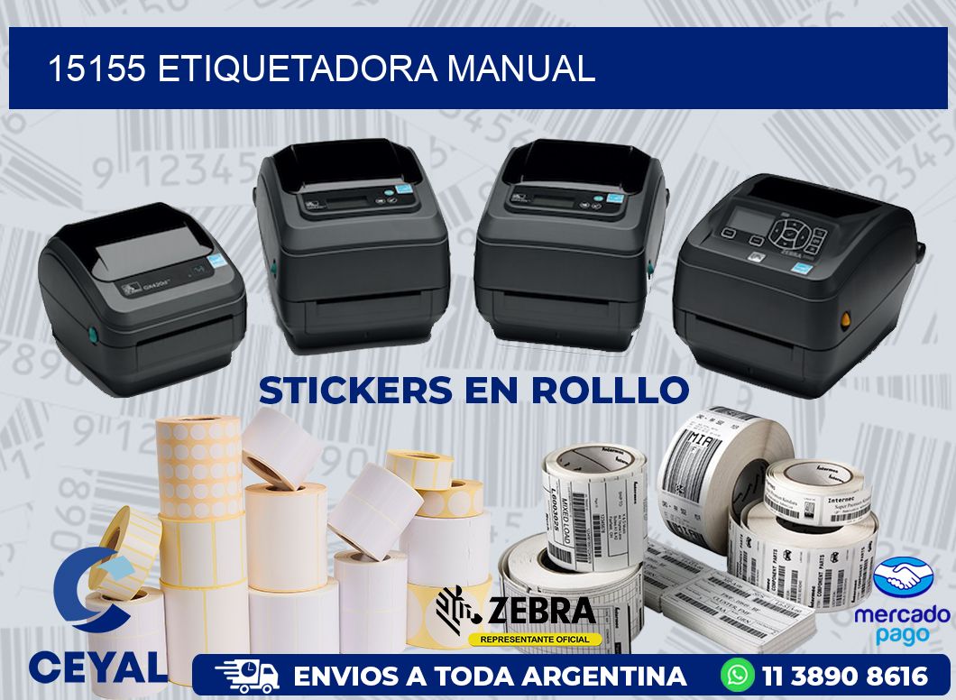 15155 ETIQUETADORA MANUAL