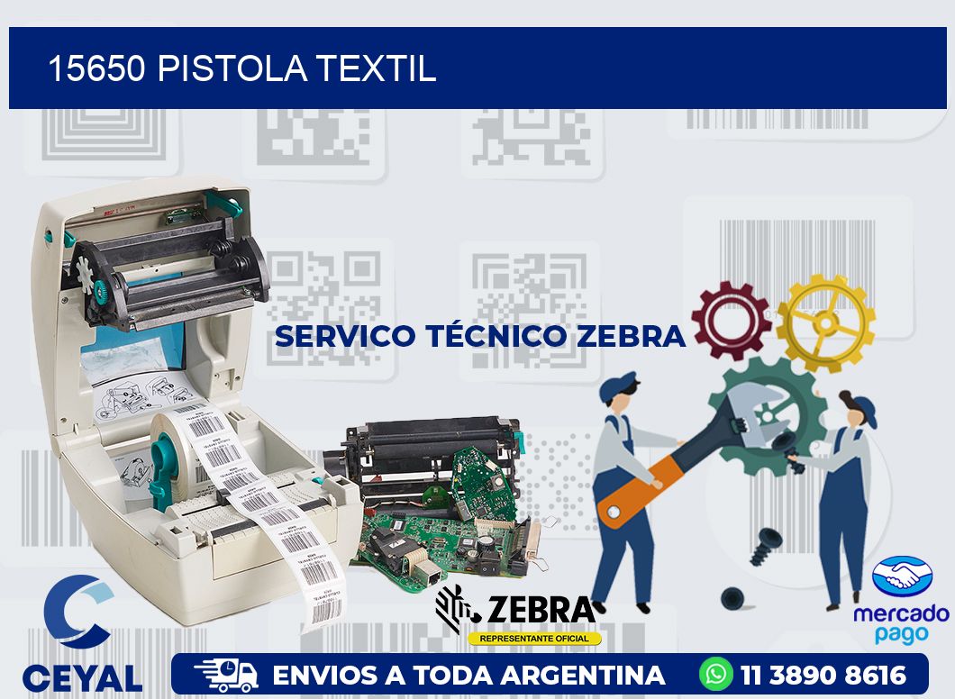 15650 PISTOLA TEXTIL