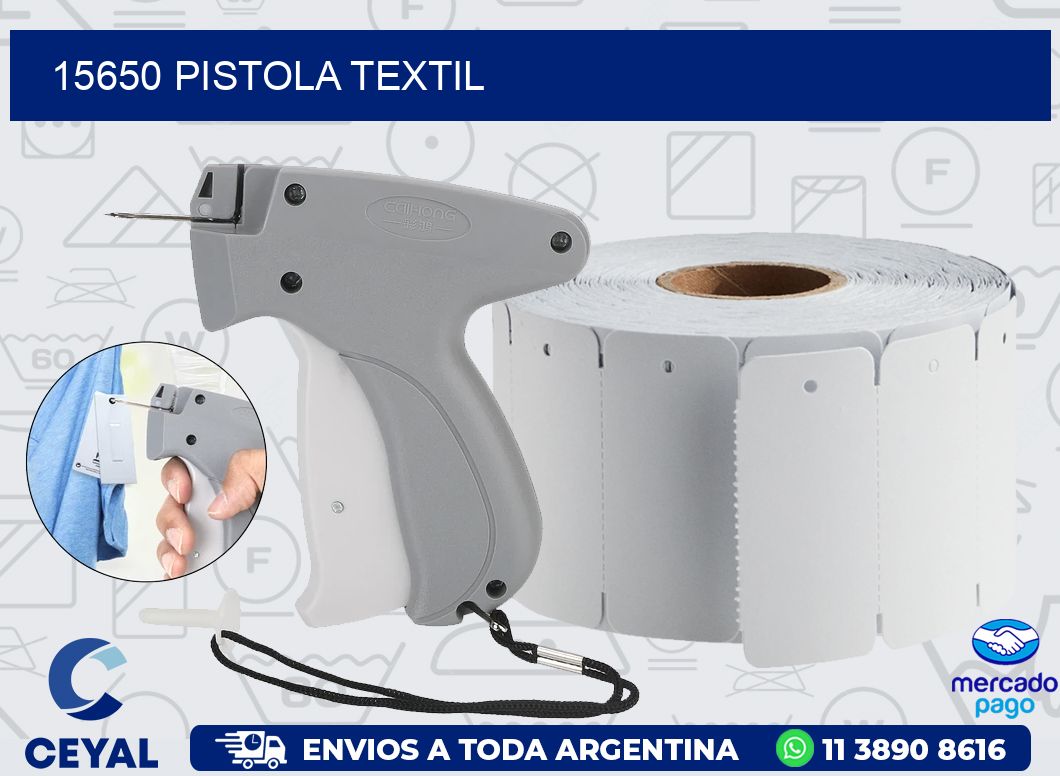 15650 PISTOLA TEXTIL