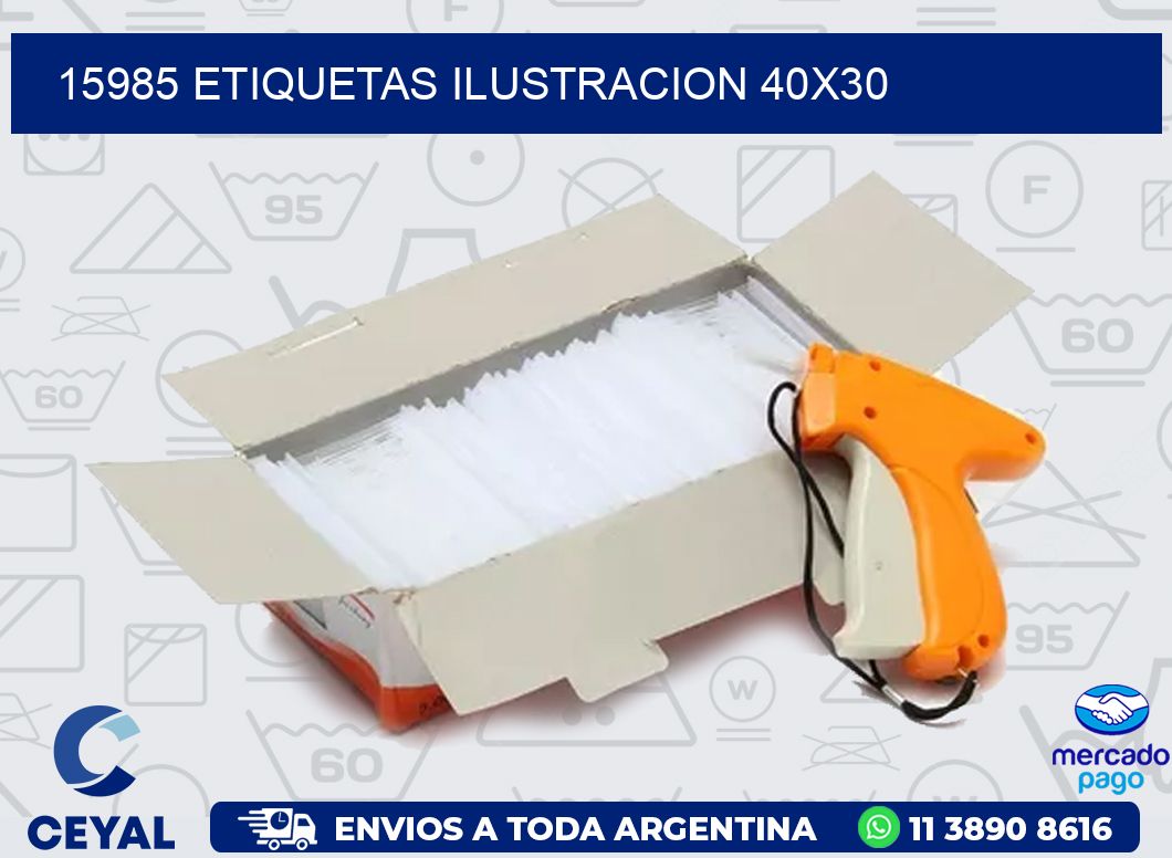 15985 ETIQUETAS ILUSTRACION 40X30
