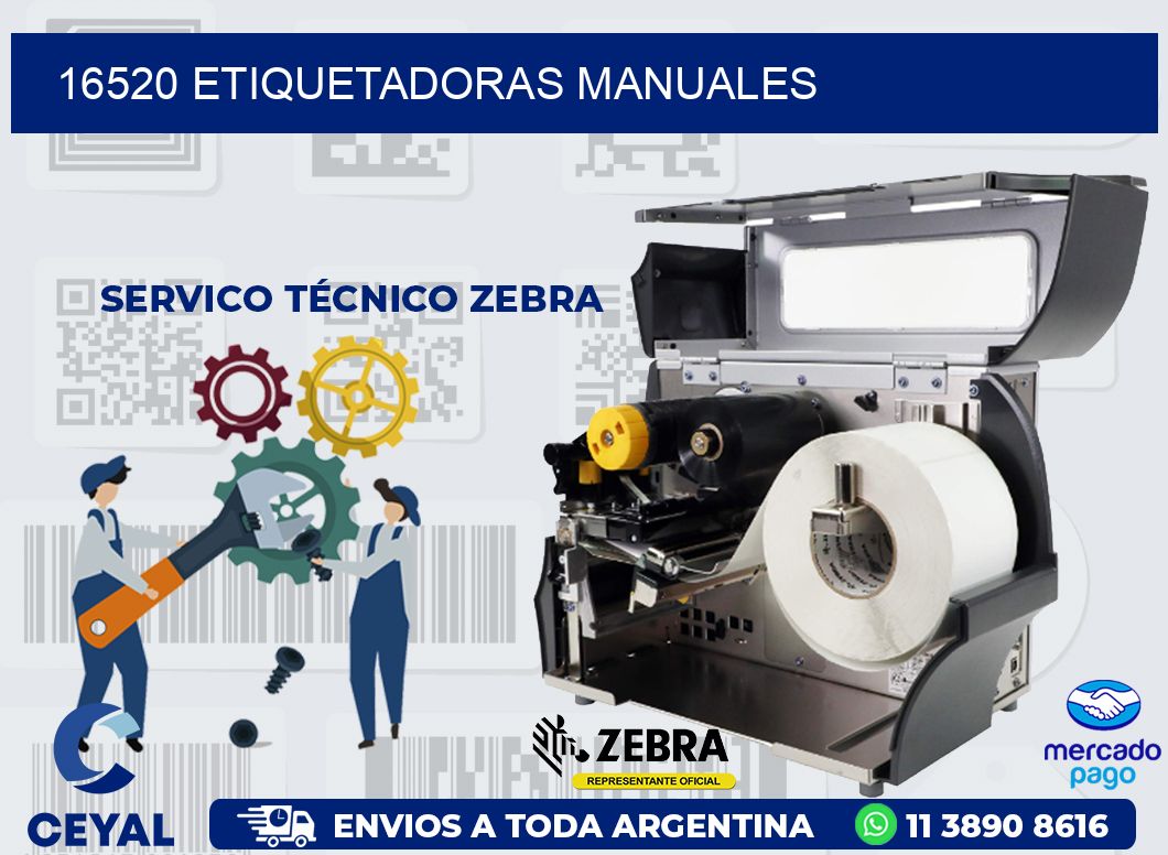 16520 ETIQUETADORAS MANUALES