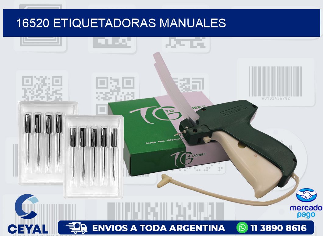 16520 ETIQUETADORAS MANUALES