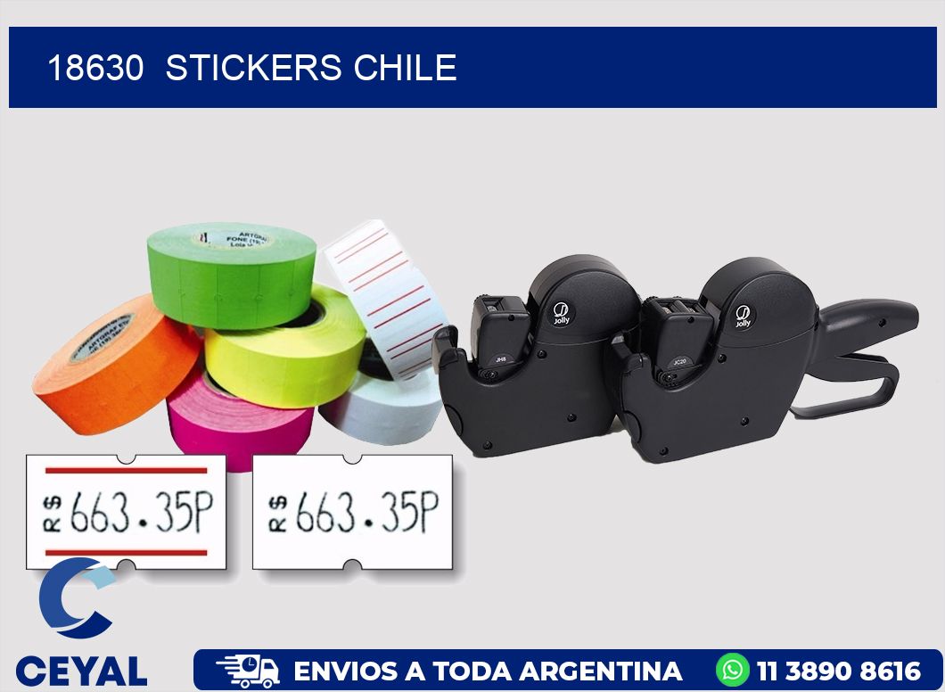 18630  STICKERS CHILE