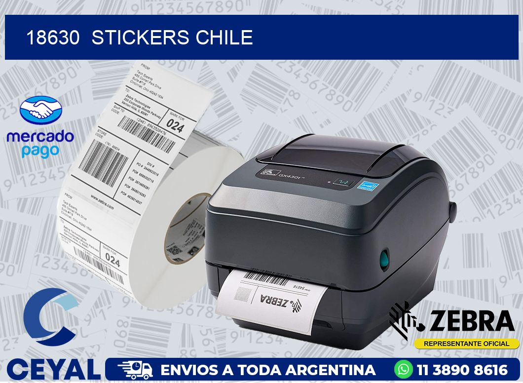 18630  STICKERS CHILE