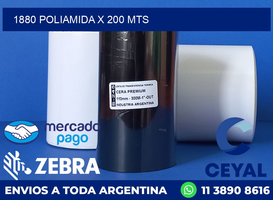 1880 POLIAMIDA X 200 MTS