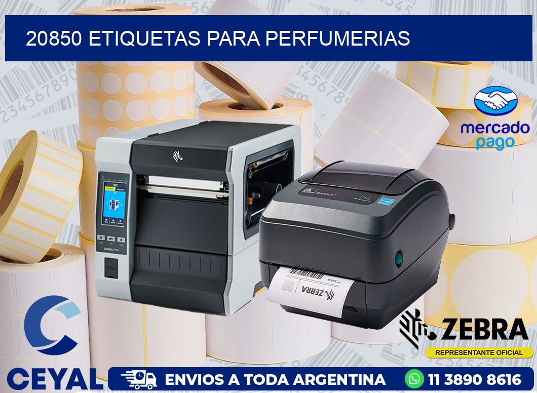 20850 ETIQUETAS PARA PERFUMERIAS