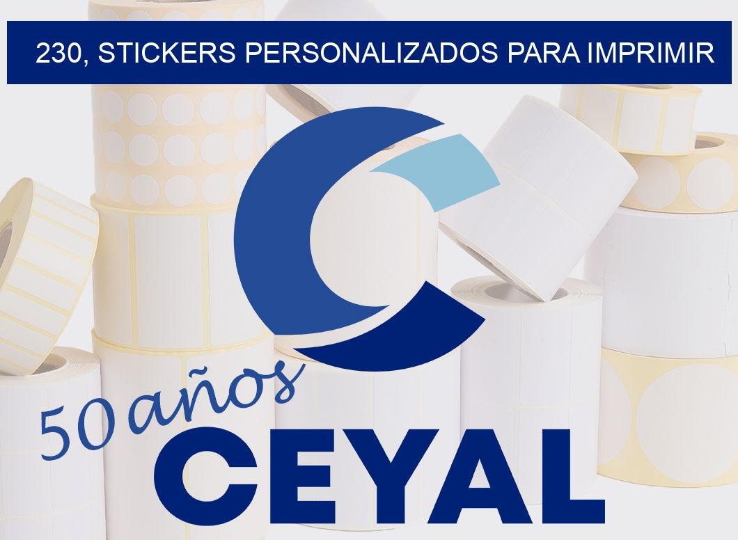 230, stickers personalizados para imprimir