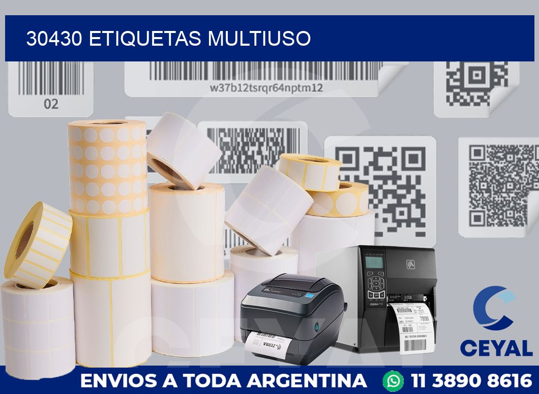 30430 ETIQUETAS MULTIUSO