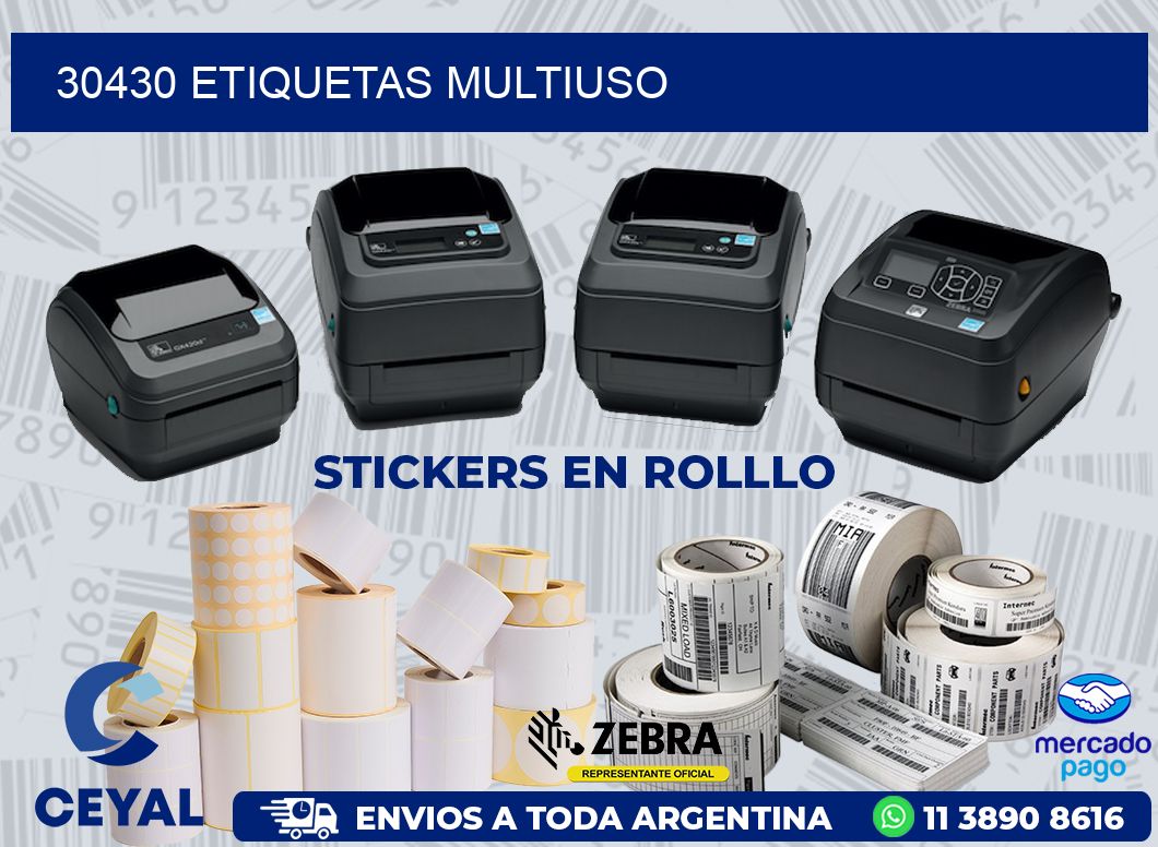 30430 ETIQUETAS MULTIUSO