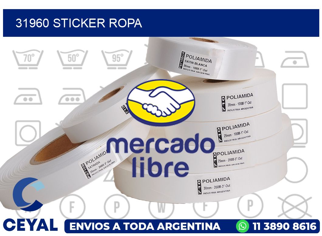 31960 STICKER ROPA