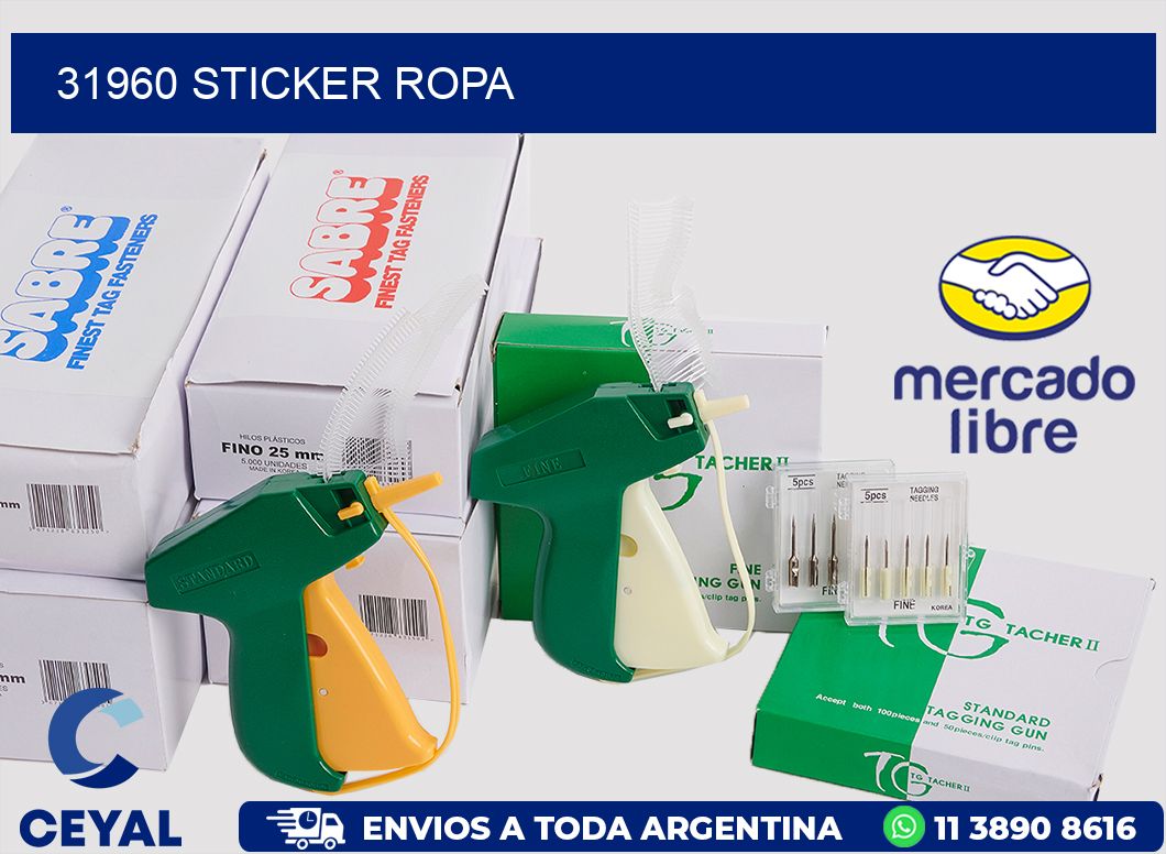 31960 STICKER ROPA